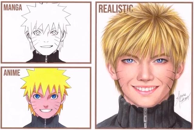 3种风格动漫头像，漫画版最细致，动画版最标准，真人版最真实