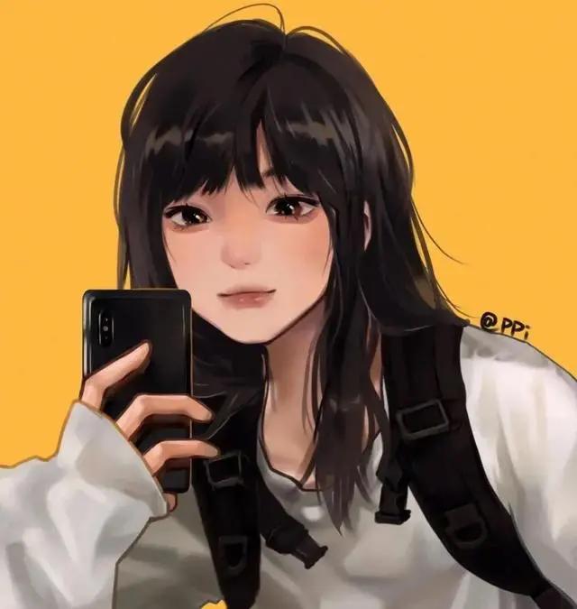 可爱动漫风手绘头像更新了，小可爱们快来点赞领取