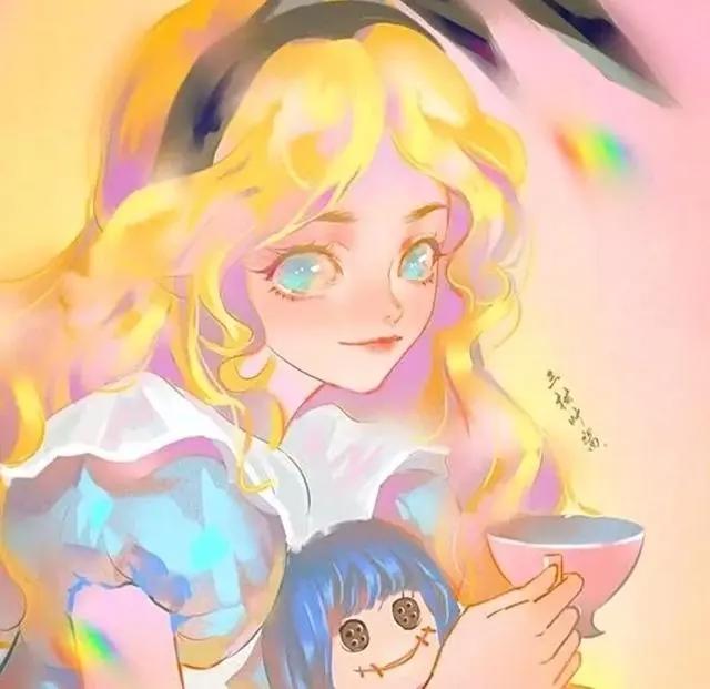 可爱动漫风手绘头像更新了，小可爱们快来点赞领取