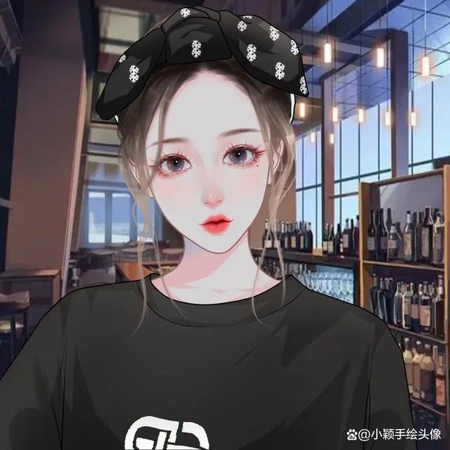 精致漫画头像，用精致手绘图片，记录努力生活的样子