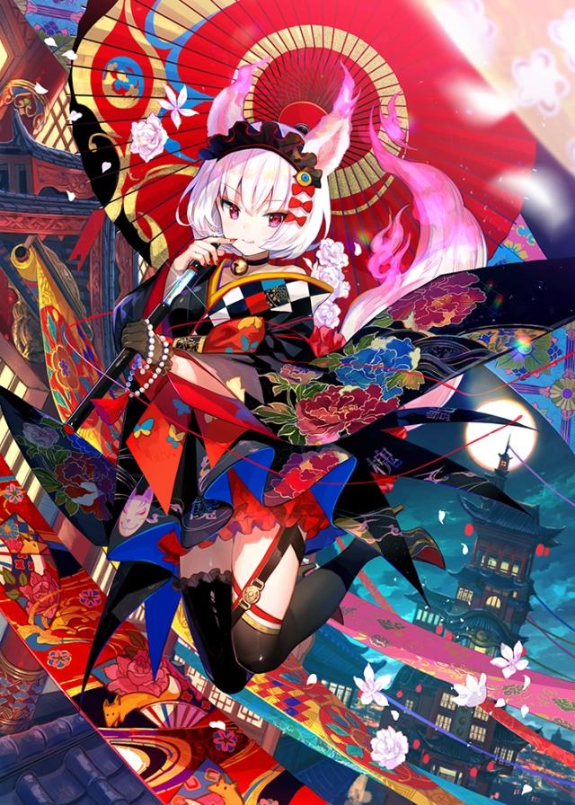 一组画风唯美华丽的日本动漫插画欣赏！来自多名作者的精美大作！