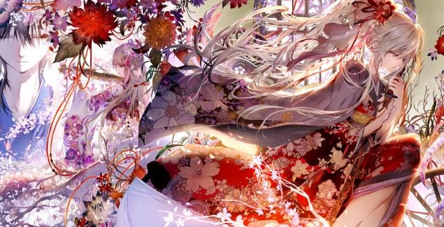 一组画风唯美华丽的日本动漫插画欣赏！来自多名作者的精美大作！