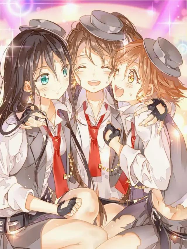 手绘动漫插画素材大全合集分享，清新甜美插画壁纸