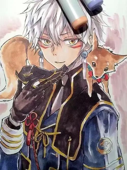 手绘动漫插画素材大全合集分享，清新甜美插画壁纸