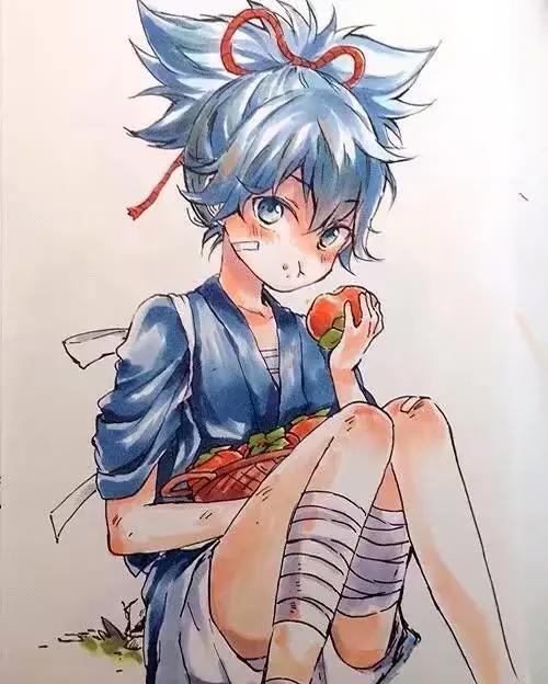 手绘动漫插画素材大全合集分享，清新甜美插画壁纸