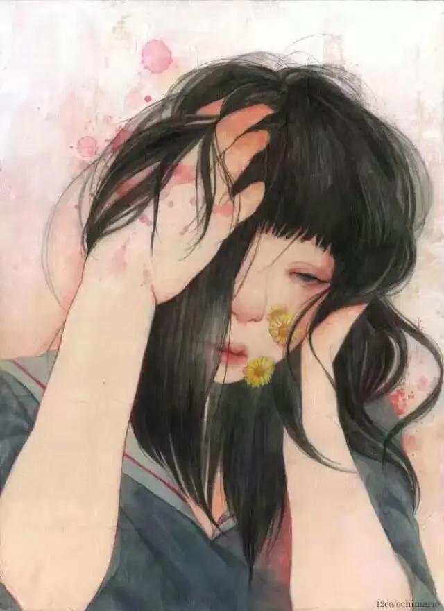 手绘动漫插画素材大全合集分享，清新甜美插画壁纸