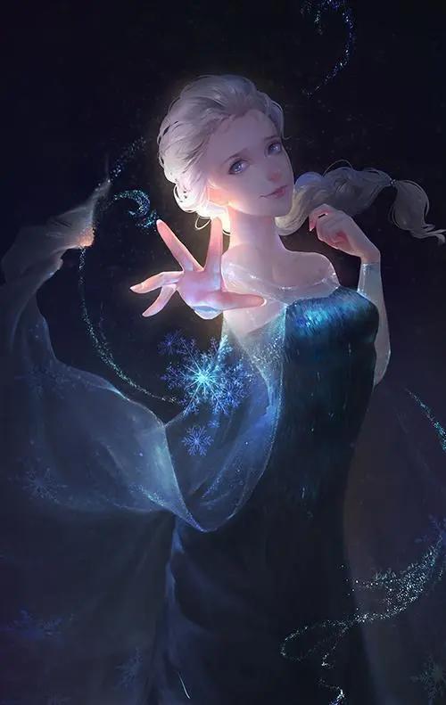 手绘动漫插画素材大全合集分享，清新甜美插画壁纸