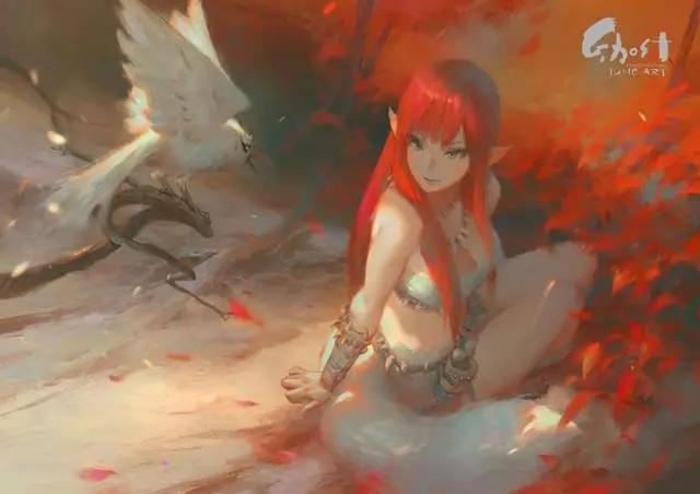 手绘动漫插画素材大全合集分享，清新甜美插画壁纸