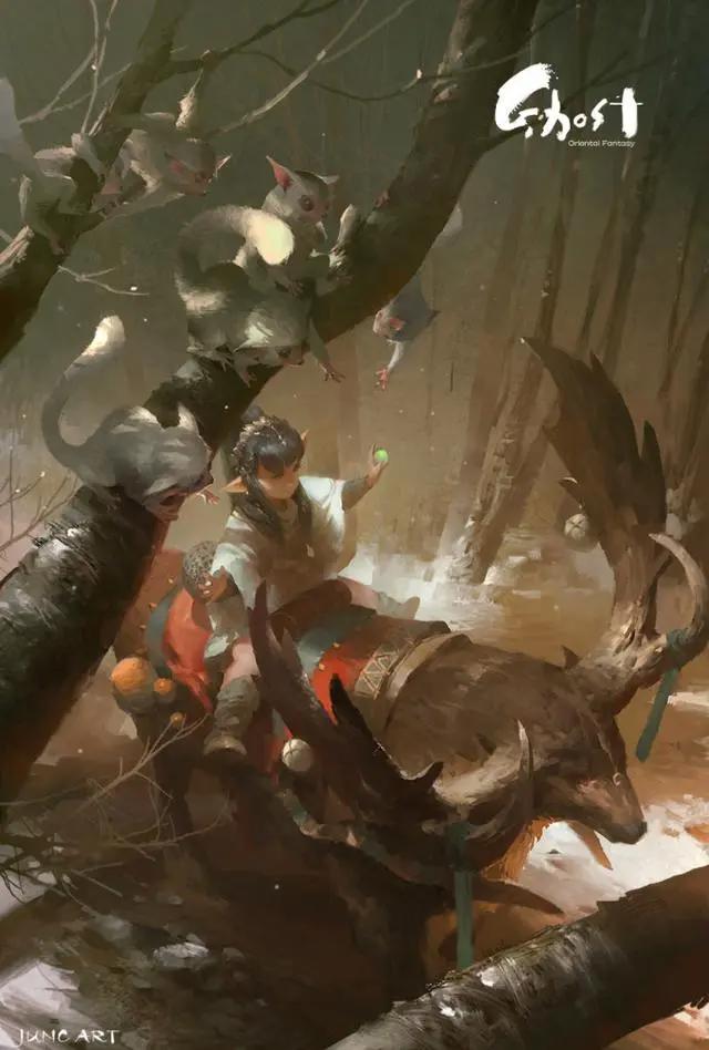 手绘动漫插画素材大全合集分享，清新甜美插画壁纸