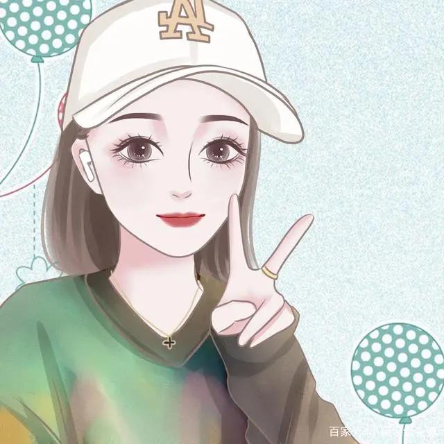 卡通手绘头像，记录生活的美好，传递简单的幸福