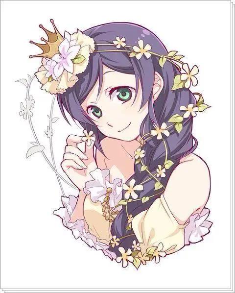 20幅动漫线稿，喜欢画画的不要错过了哦，附彩色原稿