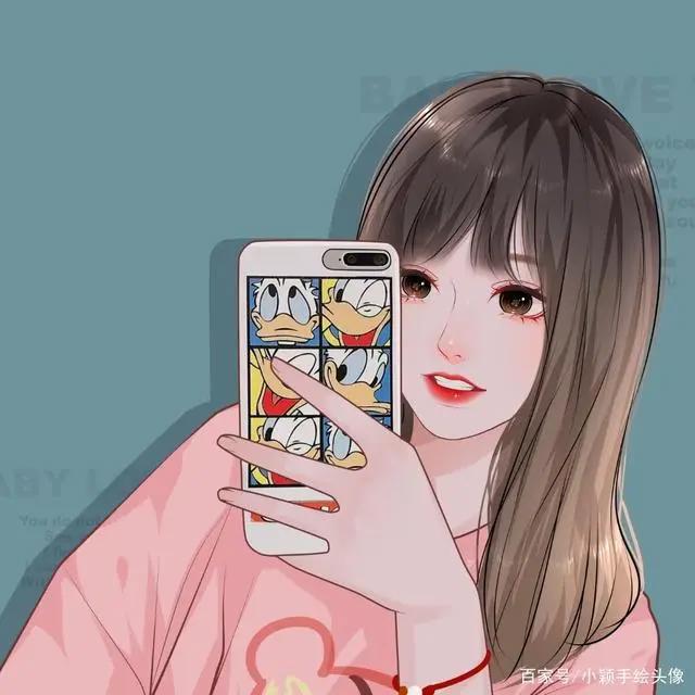 手绘卡通头像，发现生活的乐趣，成就难得的幸福