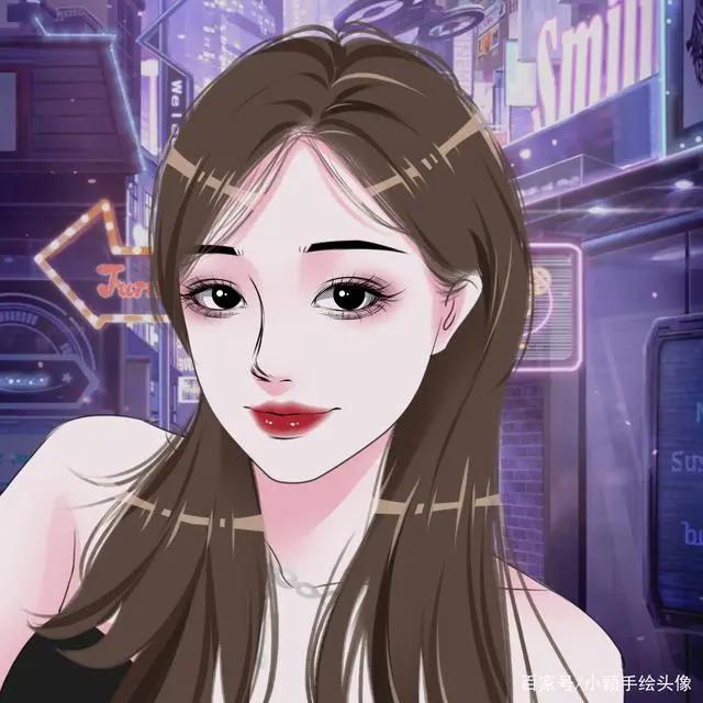 手绘卡通头像，发现生活的乐趣，成就难得的幸福