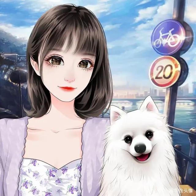 手绘卡通头像，发现生活的乐趣，成就难得的幸福