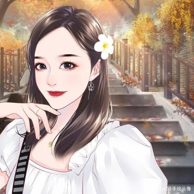 手绘卡通头像，发现生活的乐趣，成就难得的幸福