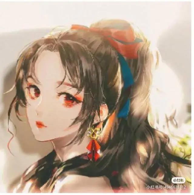 日系动漫美少女头像，超可爱唯美，甜度已超标