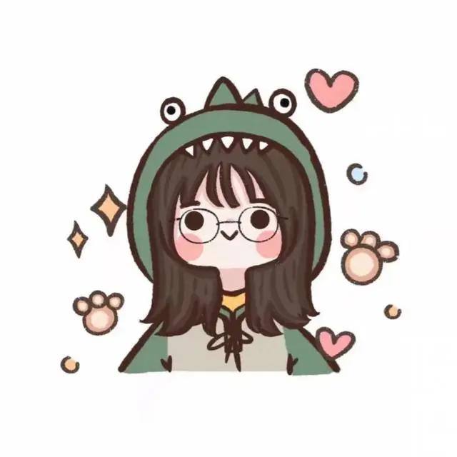 超可爱动漫女生头像可爱与你皆是宝藏