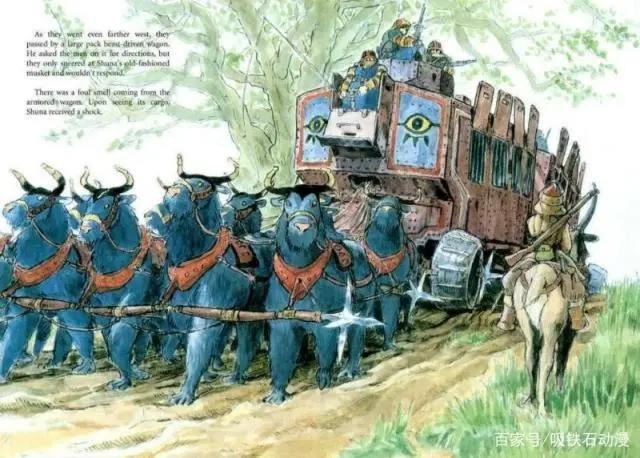 108张宫崎骏动画原画美图，有你最喜欢的波妞哦！