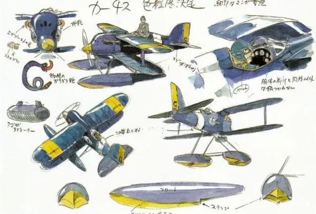 108张宫崎骏动画原画美图，有你最喜欢的波妞哦！