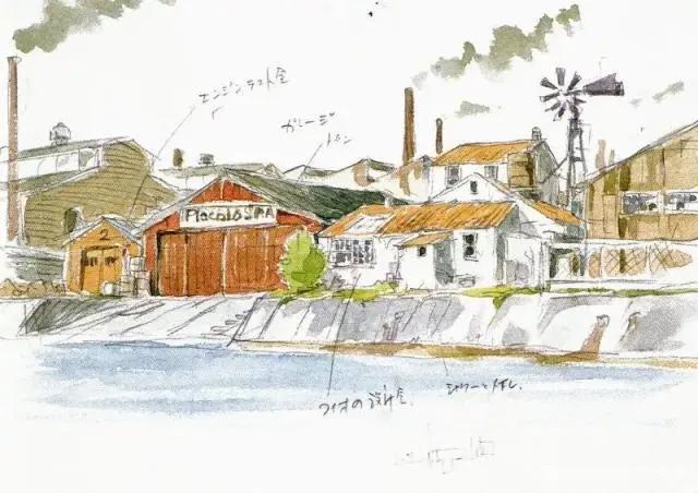 108张宫崎骏动画原画美图，有你最喜欢的波妞哦！