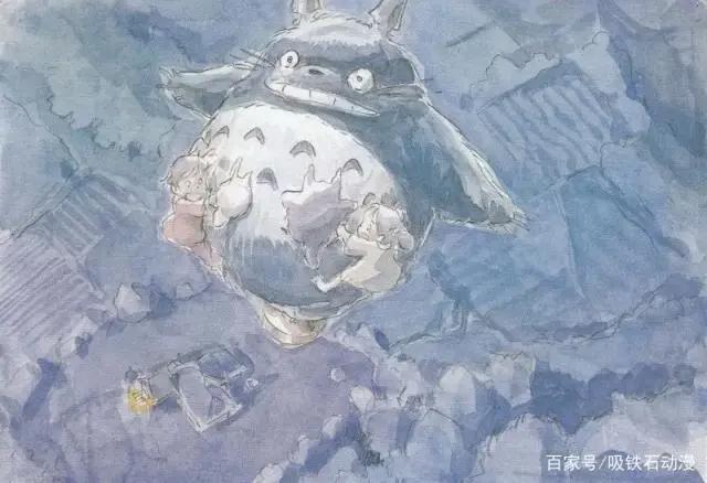 108张宫崎骏动画原画美图，有你最喜欢的波妞哦！