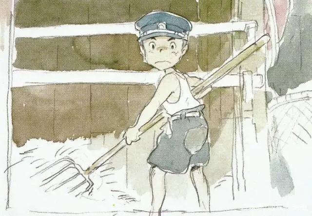108张宫崎骏动画原画美图，有你最喜欢的波妞哦！