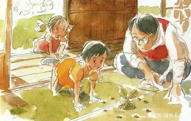 108张宫崎骏动画原画美图，有你最喜欢的波妞哦！