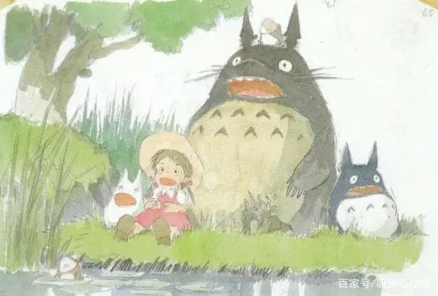 108张宫崎骏动画原画美图，有你最喜欢的波妞哦！