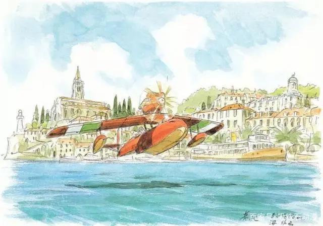 108张宫崎骏动画原画美图，有你最喜欢的波妞哦！