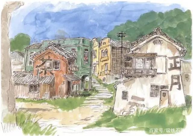 108张宫崎骏动画原画美图，有你最喜欢的波妞哦！