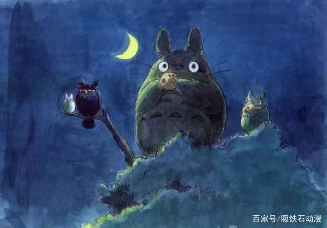 108张宫崎骏动画原画美图，有你最喜欢的波妞哦！