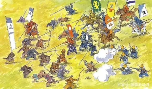 108张宫崎骏动画原画美图，有你最喜欢的波妞哦！