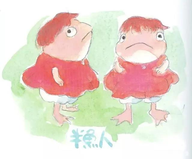 108张宫崎骏动画原画美图，有你最喜欢的波妞哦！