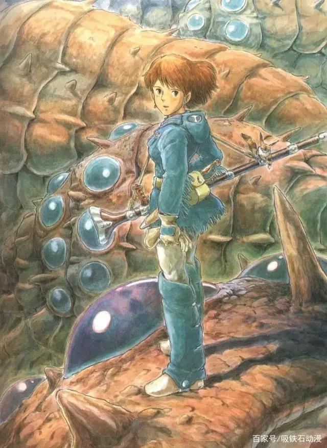 108张宫崎骏动画原画美图，有你最喜欢的波妞哦！