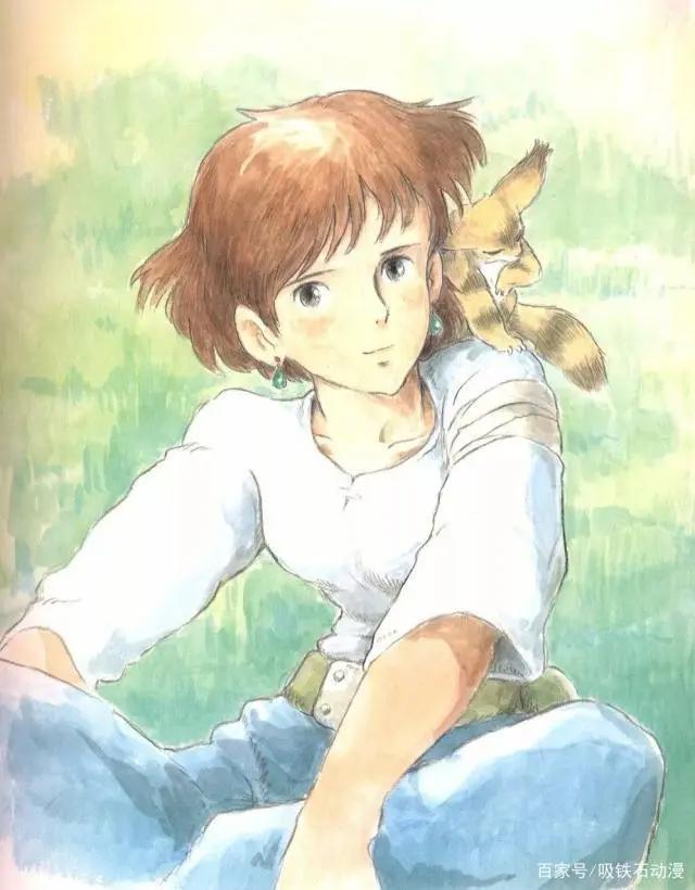 108张宫崎骏动画原画美图，有你最喜欢的波妞哦！