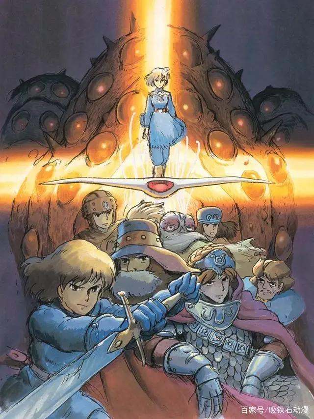 108张宫崎骏动画原画美图，有你最喜欢的波妞哦！