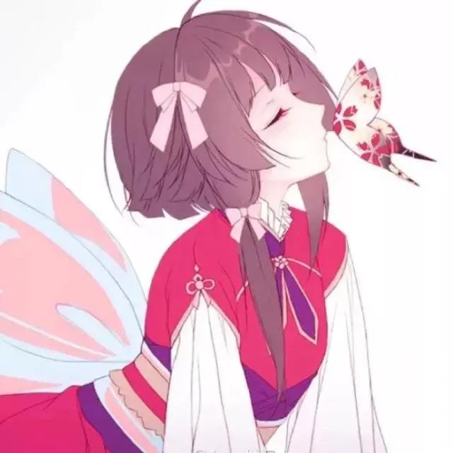 动漫情侣头像：生活归生活，理想归理想，而你，归我