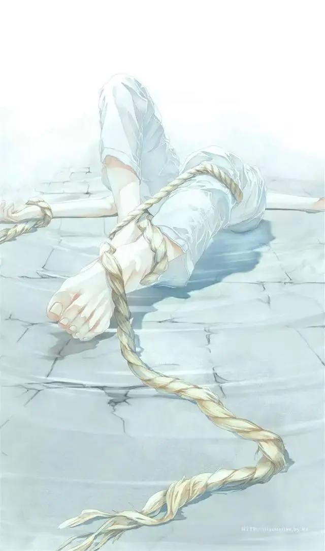 动漫图片：P站精选-绳索与女孩