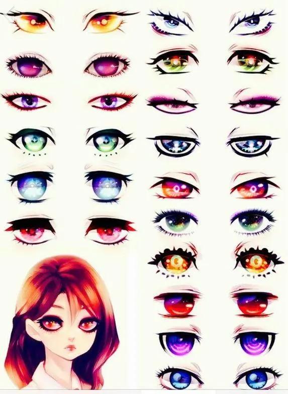 日本动漫女孩的眼睛图片（50张）