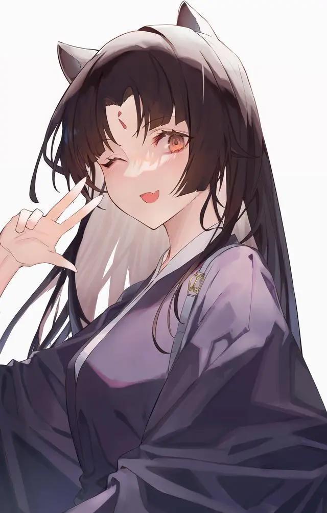 33张动漫少女集｜第353回；手机壁纸照片绘画图片绘写真