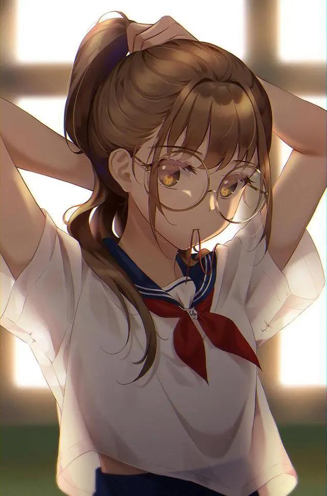 33张动漫少女集｜第353回；手机壁纸照片绘画图片绘写真