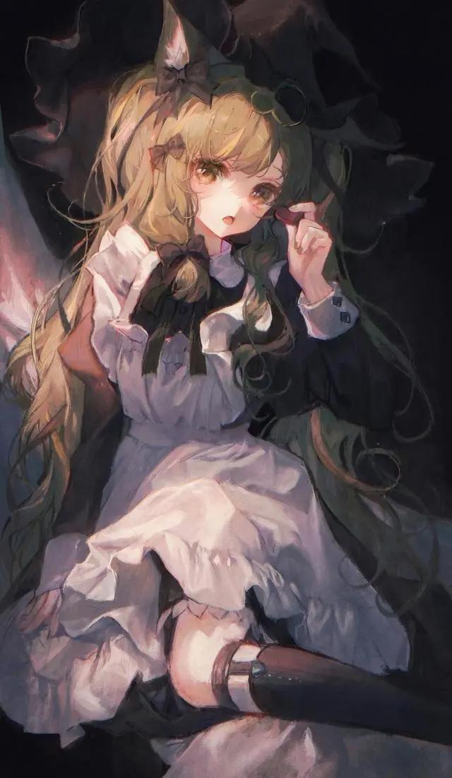 33张动漫少女集｜第353回；手机壁纸照片绘画图片绘写真