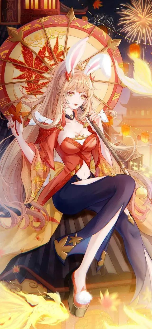 33张动漫少女集｜第353回；手机壁纸照片绘画图片绘写真