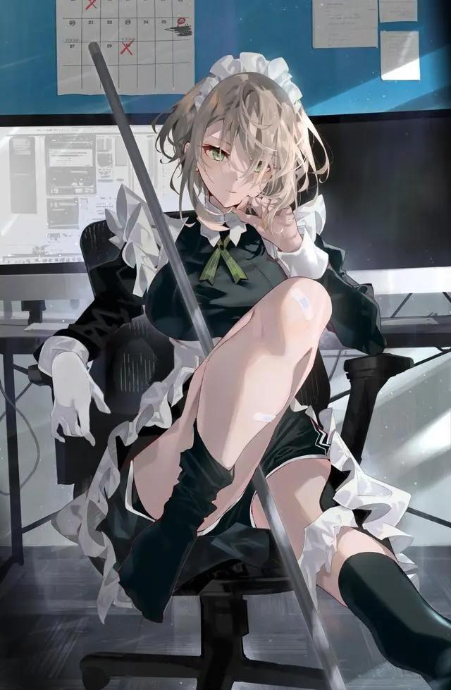 33张动漫少女集｜第353回；手机壁纸照片绘画图片绘写真