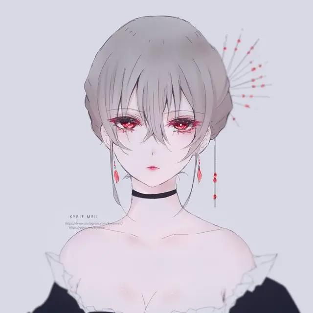 精选：30张女生动漫头像/总有一款适合优秀的你/动漫少女头像