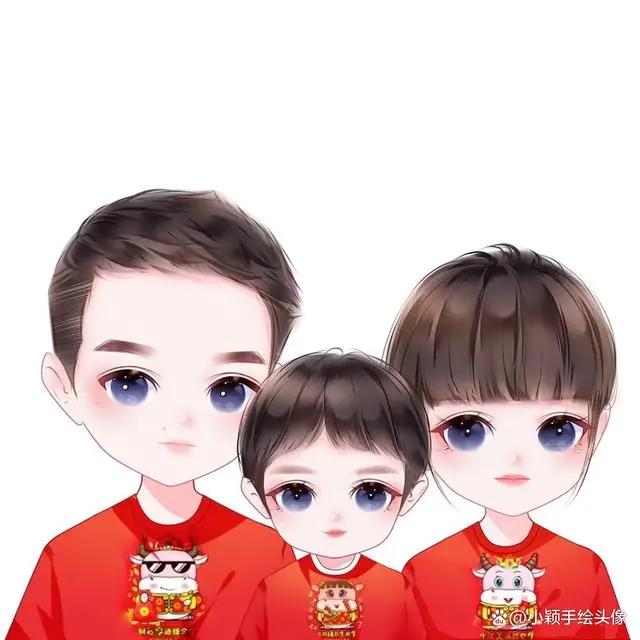 卡通头像手绘,每段经历,都有不一样的故事,感人又有意义