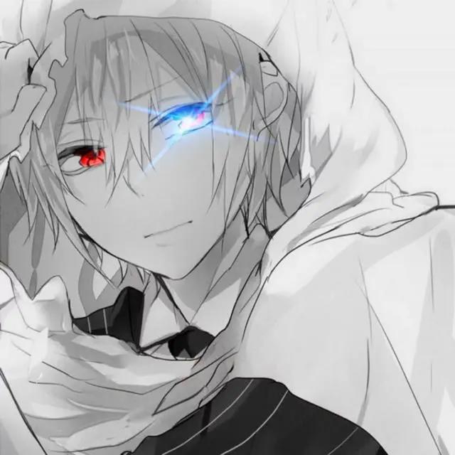 动漫头像：超暗系列