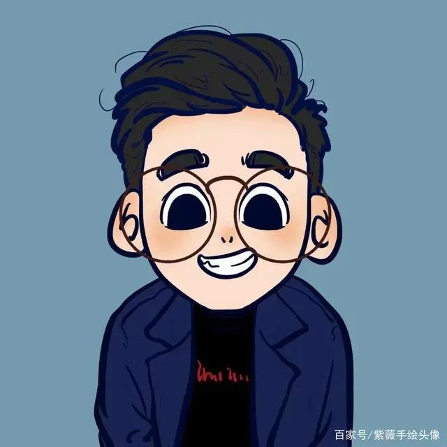 属于男生的卡通漫画头像，男人也可以很可爱