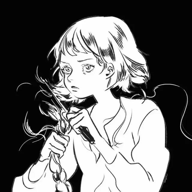 动漫头像丨和你在一起，有糖的味道