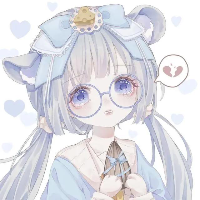 呆萌动漫女生头像，简直卡哇伊～